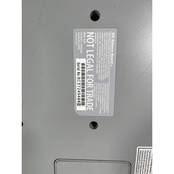 Nintendo Wii Items Wii Push-Up Bar (new) Wii Fit Balance Board (board Pre-owned) - Picture 4 of 10